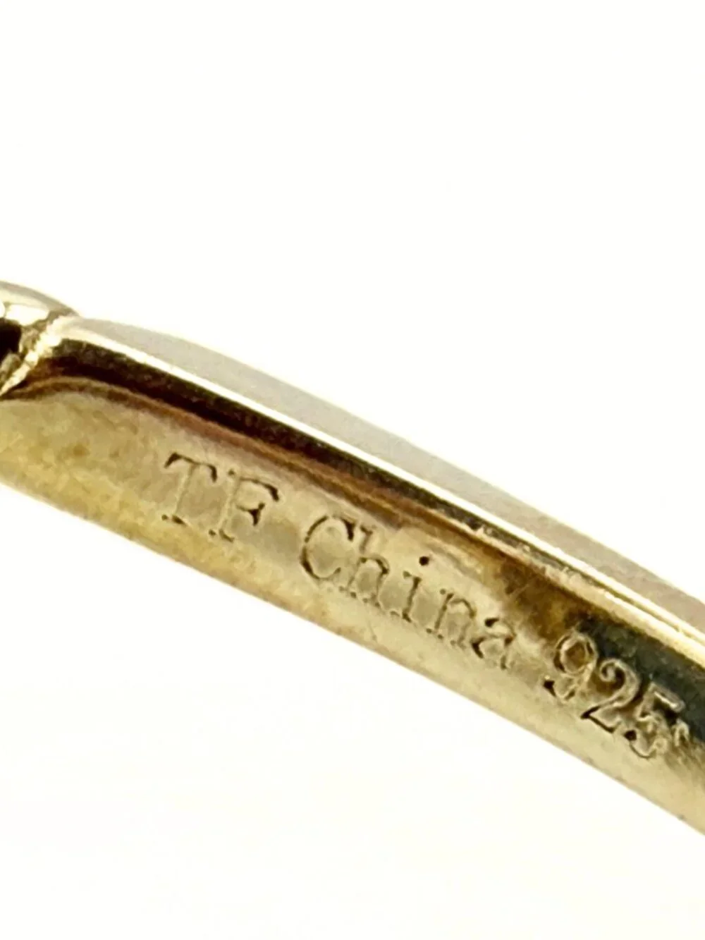 Stunning Signed Turquoise  Sterling Silver Vermeil Statement Cocktail Ring Sz10